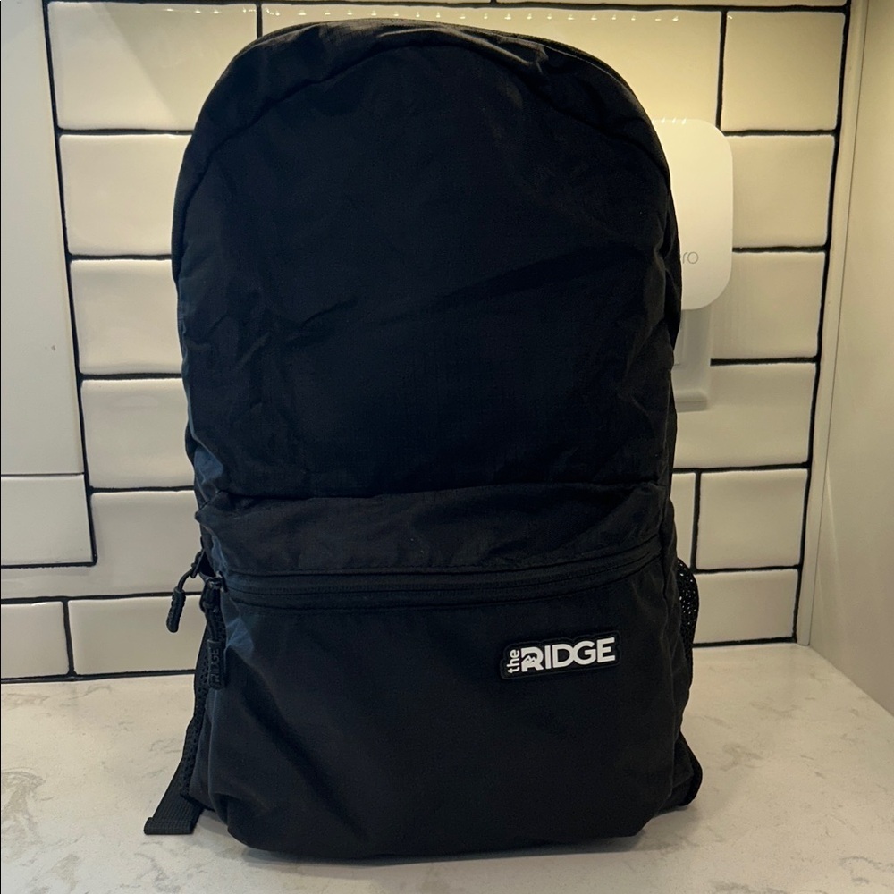 The Ridge Packable Black Ripstop Backpack - Picture 10 of 16